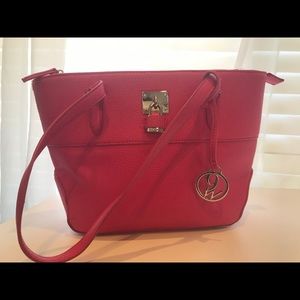 nine west pink purse